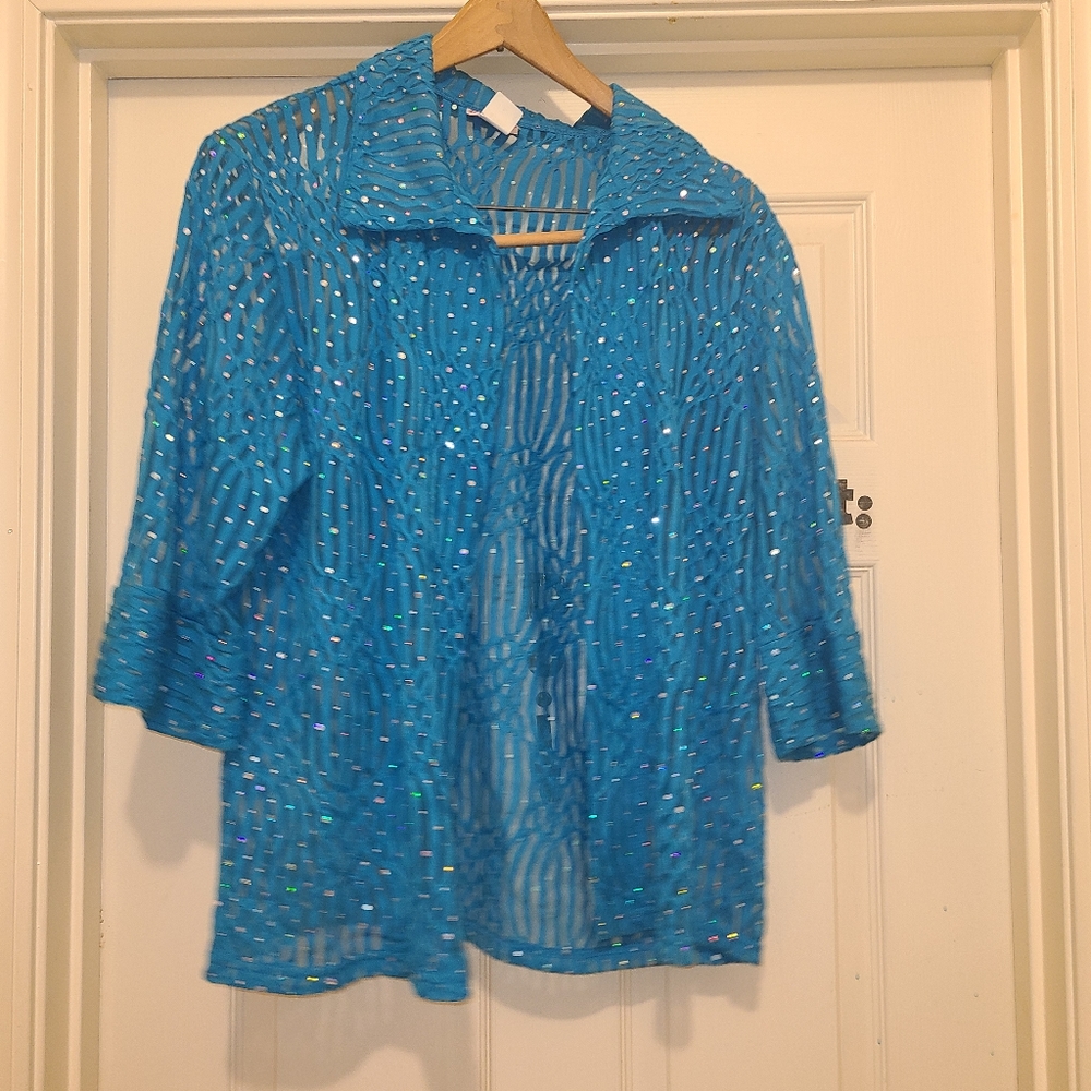 Ladies sequined blouse